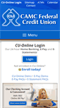 Mobile Screenshot of camcfcu.org